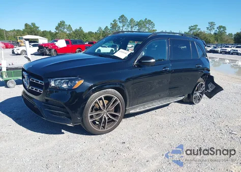 2021 Mercedes-Benz Gls 580 4Matic z USA, uszkodzony, nr VIN 4JGFF8GE8MA413935